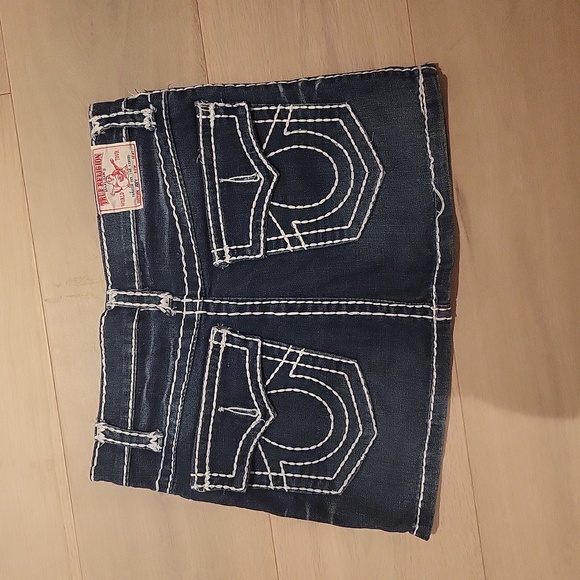Denim Mini Skirt - Picture 2 of 2